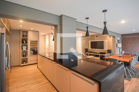 Varanda gourmet de apartamento à venda com 4 quartos, 151m² em Jardim Chácara Inglesa, São Bernardo do Campo