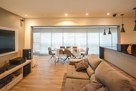 Sala de apartamento à venda com 4 quartos, 151m² em Jardim Chácara Inglesa, São Bernardo do Campo