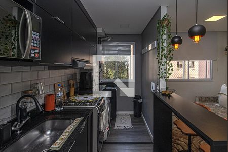 Cozinha de apartamento à venda com 2 quartos, 41m² em Jardim Sao Saverio, São Paulo