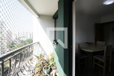 Varanda da Sala de apartamento à venda com 3 quartos, 98m² em Indianópolis, São Paulo