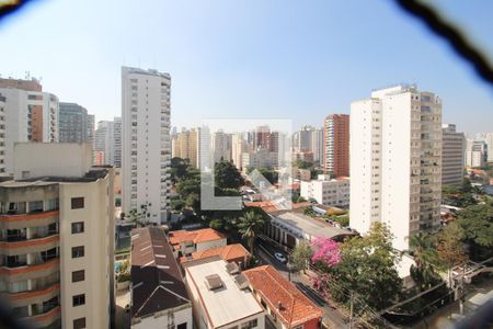 Vista Varanda da Sala de apartamento à venda com 3 quartos, 98m² em Indianópolis, São Paulo