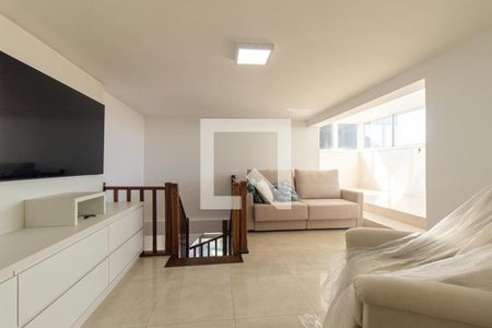Sala de TV de apartamento à venda com 3 quartos, 194m² em Água Verde, Curitiba