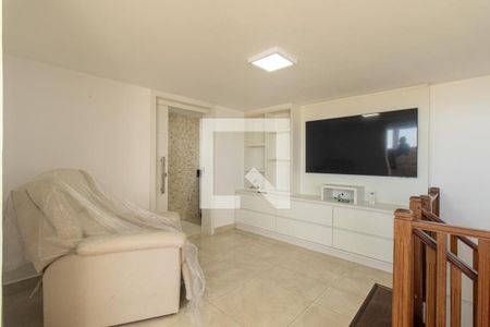 Sala de TV de apartamento à venda com 3 quartos, 194m² em Água Verde, Curitiba