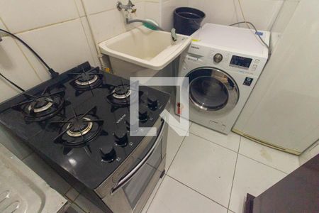 Cozinha de apartamento à venda com 1 quarto, 69m² em República, São Paulo