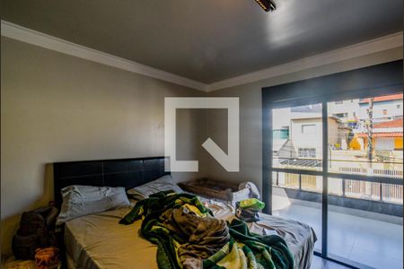 Suíte de casa à venda com 3 quartos, 210m² em Vila Scarpelli, Santo André
