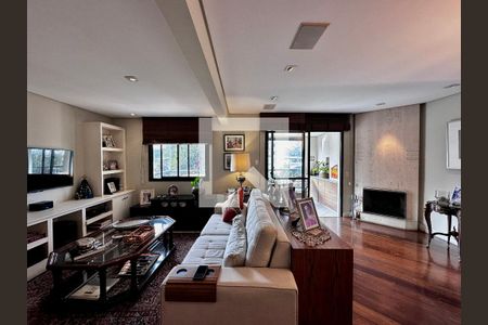 Sala de apartamento à venda com 2 quartos, 109m² em Campo Belo, São Paulo