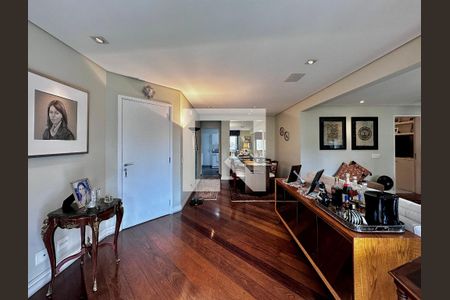 Sala de apartamento à venda com 2 quartos, 109m² em Campo Belo, São Paulo