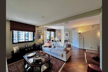 Sala de apartamento à venda com 2 quartos, 109m² em Campo Belo, São Paulo