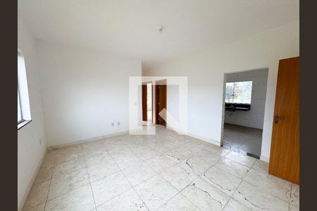 Sala de apartamento para alugar com 2 quartos, 72m² em Nacional, Contagem