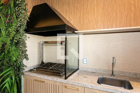 Varanda gourmet - Churrasqueira de apartamento para alugar com 2 quartos, 109m² em Vila Zilda, São Paulo