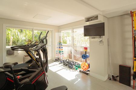 Área comum - Academia de apartamento para alugar com 2 quartos, 98m² em Petrópolis, Porto Alegre