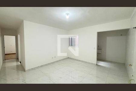  Sala de Jantar de apartamento à venda com 2 quartos, 55m² em Campestre, Santo André