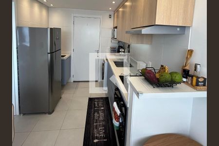 Cozinha de apartamento para alugar com 1 quarto, 24m² em Alto da Mooca, São Paulo