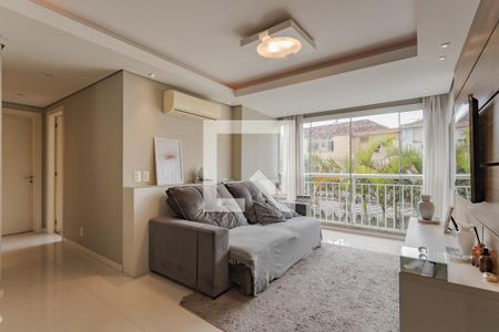 Sala de apartamento à venda com 2 quartos, 68m² em Jardim Lindóia, Porto Alegre