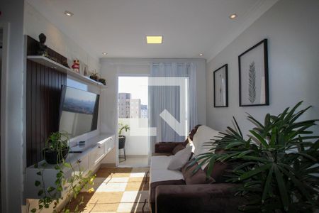 Sala de apartamento para alugar com 2 quartos, 52m² em Jardim Sao Carlos, Sorocaba