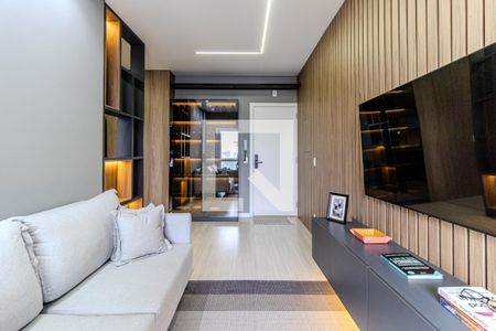 Sala de apartamento à venda com 1 quarto, 50m² em Santa Ifigênia, São Paulo