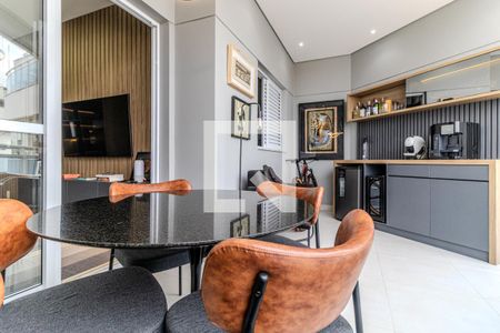 Varanda de apartamento à venda com 1 quarto, 50m² em Santa Ifigênia, São Paulo