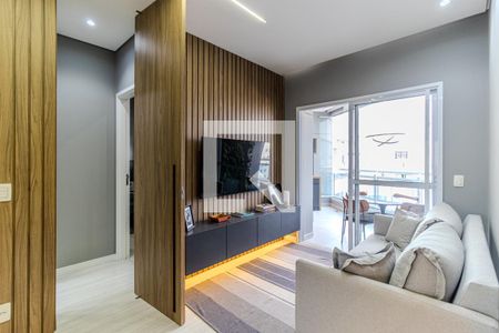 Sala de apartamento à venda com 1 quarto, 50m² em Santa Ifigênia, São Paulo