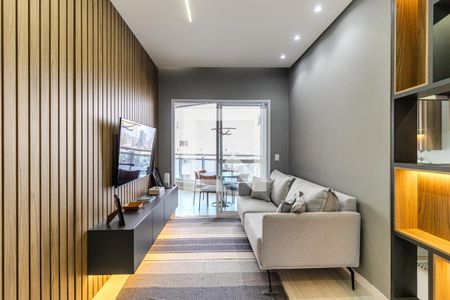 Sala de apartamento à venda com 1 quarto, 50m² em Santa Ifigênia, São Paulo