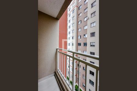 Varanda da Sala de apartamento à venda com 2 quartos, 38m² em Canindé, São Paulo