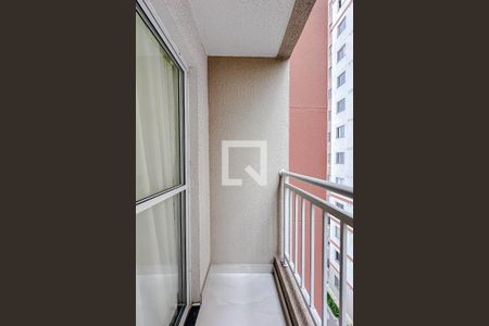 Varanda da Sala de apartamento à venda com 2 quartos, 38m² em Canindé, São Paulo