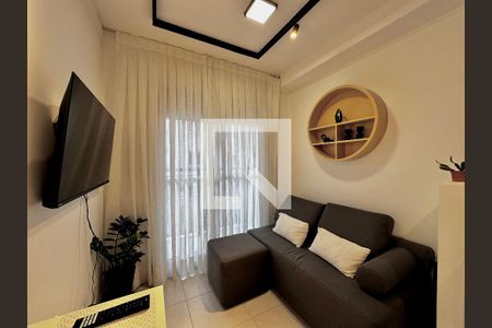 Sala de apartamento para alugar com 1 quarto, 29m² em Jardim Caravelas, São Paulo