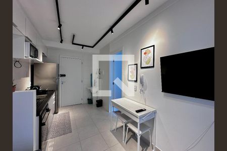 Sala de apartamento para alugar com 1 quarto, 29m² em Jardim Caravelas, São Paulo