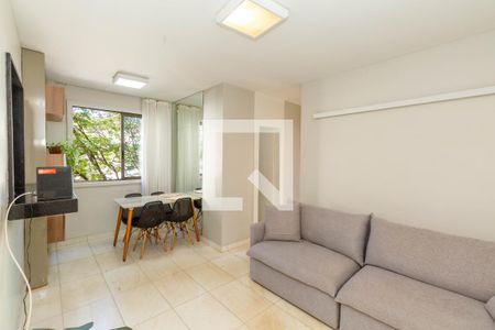 Sala de apartamento para alugar com 2 quartos, 67m² em Estoril, Belo Horizonte