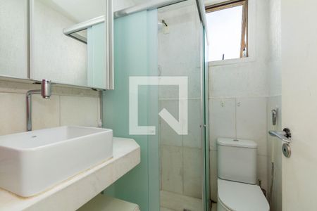 Banheiro de apartamento para alugar com 2 quartos, 67m² em Estoril, Belo Horizonte