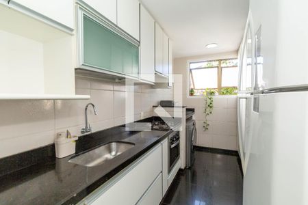 Cozinha de apartamento para alugar com 2 quartos, 67m² em Estoril, Belo Horizonte