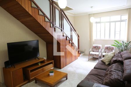 Sala de apartamento à venda com 4 quartos, 180m² em Eldorado, Contagem