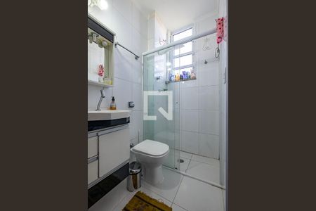 Banheiro de kitnet/studio para alugar com 1 quarto, 38m² em Bela Vista, São Paulo