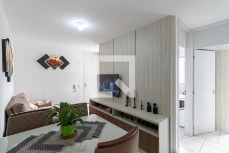 Sala de apartamento à venda com 2 quartos, 47m² em Trevo, Belo Horizonte