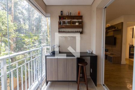 Varanda de apartamento para alugar com 2 quartos, 77m² em Vila Pirajussara, São Paulo