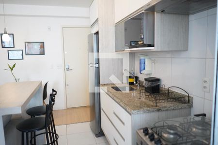 Cozinha de apartamento à venda com 1 quarto, 40m² em Brás, São Paulo