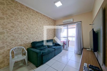 Sala de apartamento para alugar com 3 quartos, 95m² em Vila Tupi, Praia Grande