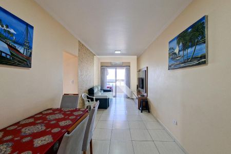Sala de apartamento para alugar com 3 quartos, 95m² em Vila Tupi, Praia Grande