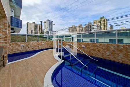 Área comum - Piscina de apartamento para alugar com 3 quartos, 95m² em Vila Tupi, Praia Grande
