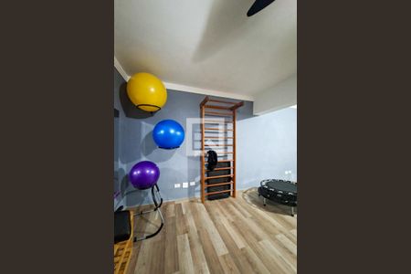 Área comum - Academia de apartamento para alugar com 3 quartos, 95m² em Vila Tupi, Praia Grande