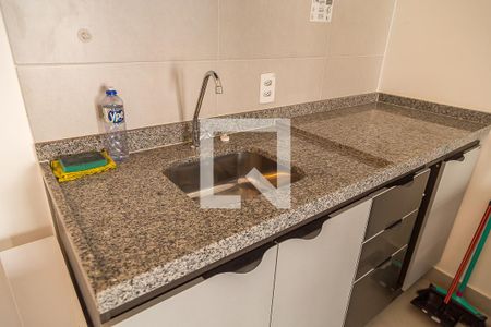 Sala/Cozinha de apartamento à venda com 1 quarto, 29m² em Jardim Prudência, São Paulo