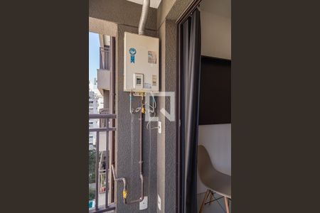 Sala/Cozinha de apartamento à venda com 1 quarto, 29m² em Jardim Prudência, São Paulo