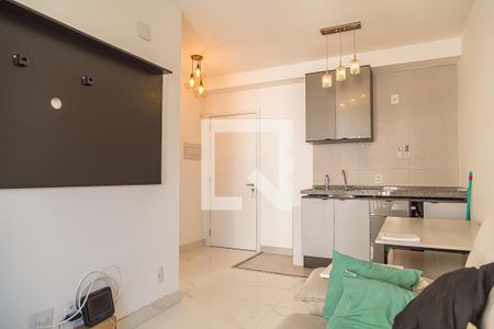 Sala/Cozinha de apartamento à venda com 1 quarto, 29m² em Jardim Prudência, São Paulo