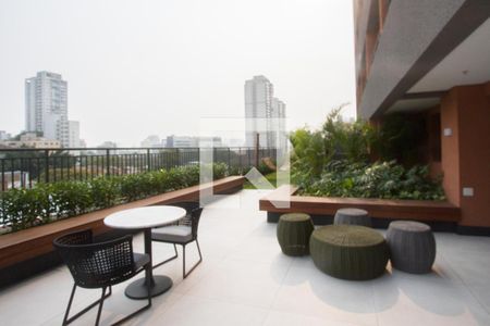 Área comum de apartamento para alugar com 1 quarto, 28m² em Brooklin, São Paulo