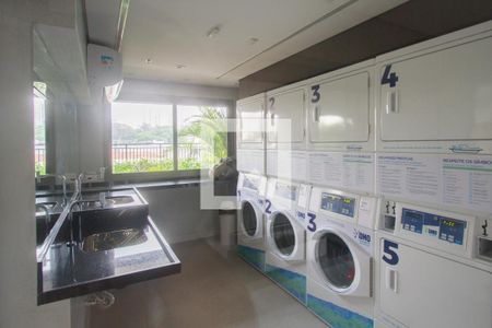 Área comum de apartamento para alugar com 1 quarto, 28m² em Brooklin, São Paulo