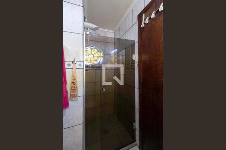 Banheiro da suíte de casa à venda com 3 quartos, 222m² em Alto Caiçaras, Belo Horizonte