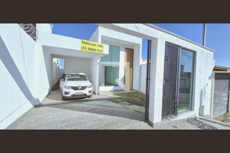 Fachada de casa à venda com 3 quartos, 180m² em Jardim Imperial, Lagoa Santa
