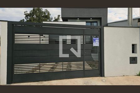 Fachada de casa à venda com 3 quartos, 85m² em Jardim Santa Gertrudes, Jundiaí