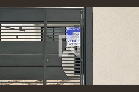 Fachada + Plaquinha de casa à venda com 3 quartos, 85m² em Jardim Santa Gertrudes, Jundiaí