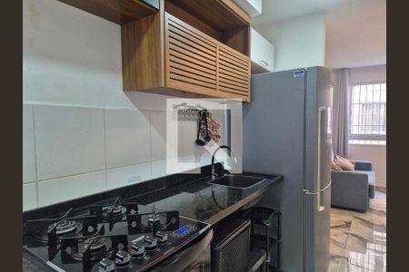 Cozinha de apartamento à venda com 2 quartos, 45m² em Recreio dos Bandeirantes, Rio de Janeiro