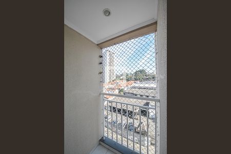 Sacada do quarto 1 de apartamento à venda com 2 quartos, 52m² em Baeta Neves, São Bernardo do Campo